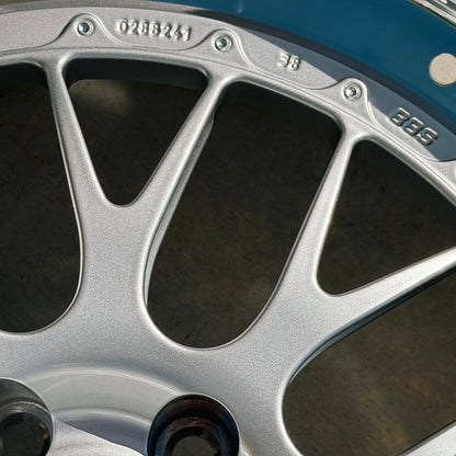 BBS E88 19x9.5 +23.5, 19x11 +33.5 5x112 Silver (SET)