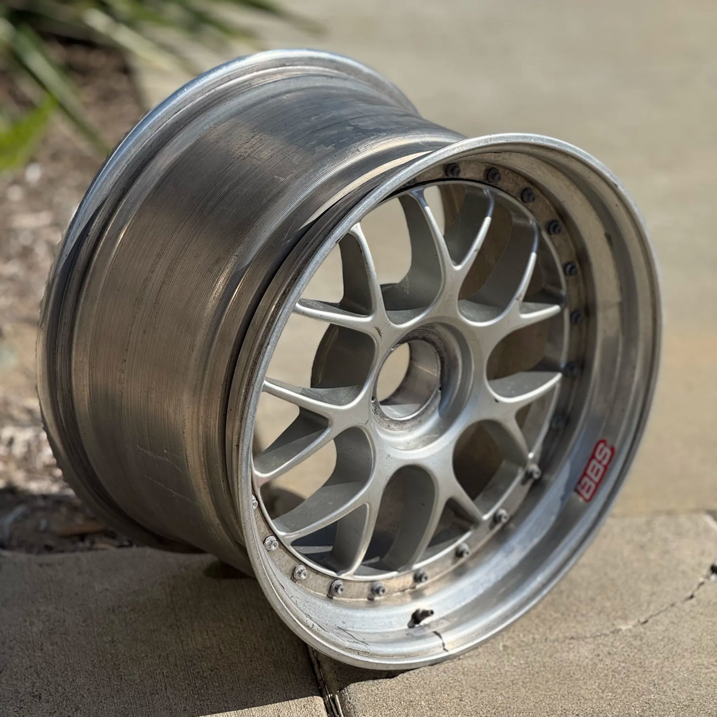 BBS E01 18x9 +40, 18x11 +28 CL Silver (PRE-OWNED)
