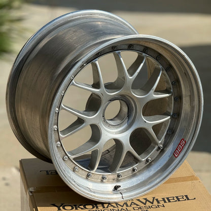 BBS E01 18x9 +40, 18x11 +28 CL Silver (PRE-OWNED)