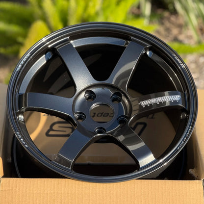 Volk Racing TE37 Saga S-Plus 18x10 +40 5x120 Diamond Dark Gunmetal (SET)