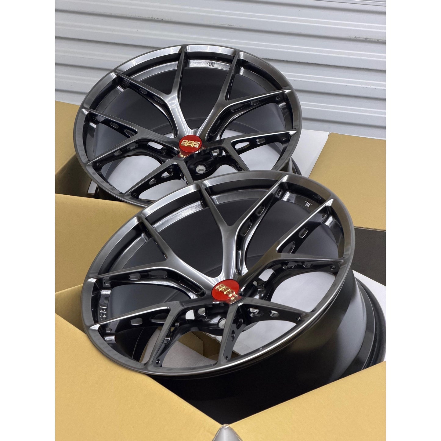 BBS FI-R Evo 20x9.5 +10, 20x10.5 +15 5x112 Diamond Black (SET)