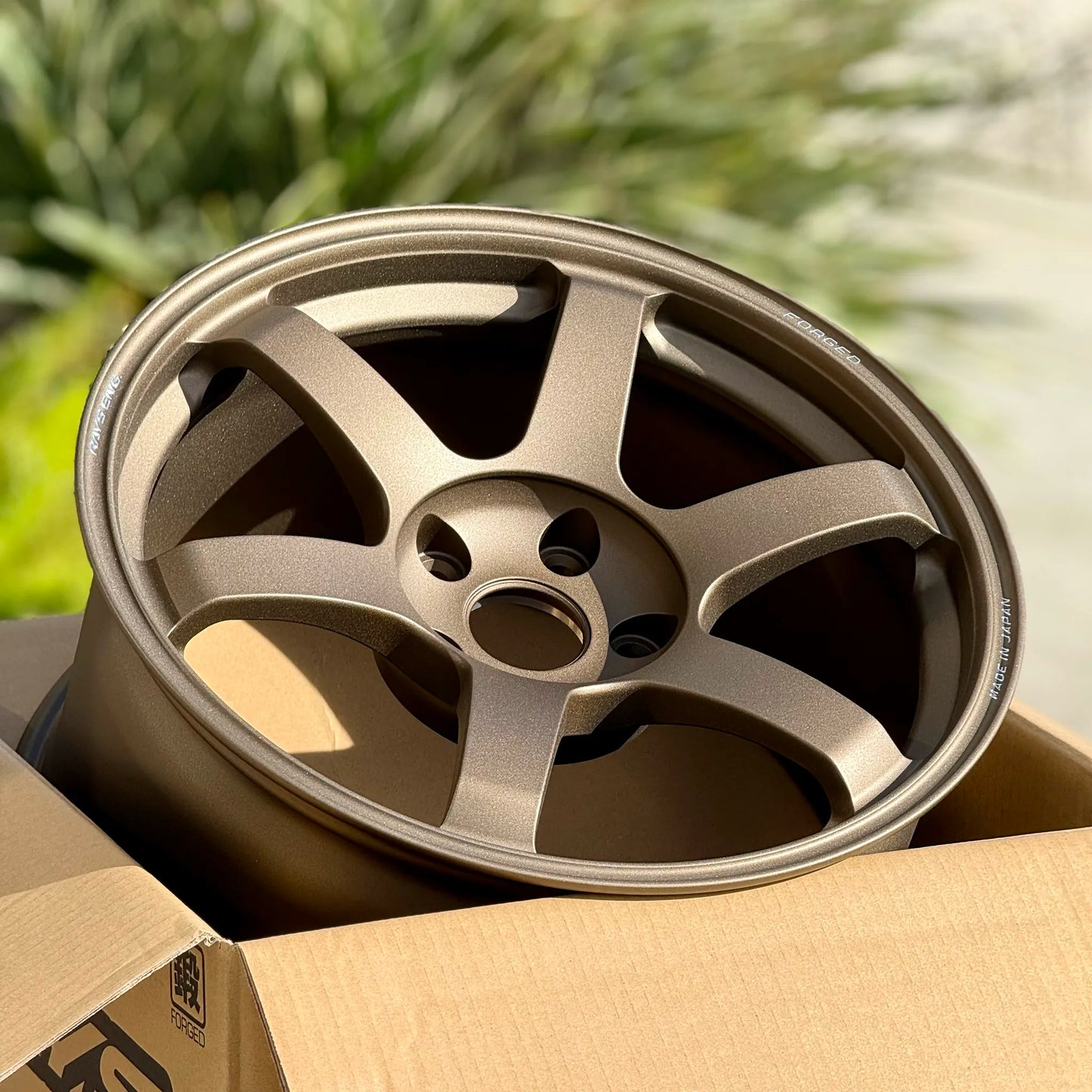 Volk Racing TE37 Saga SL 18x10 +40 5x120 Matte Gunbronze (SET)