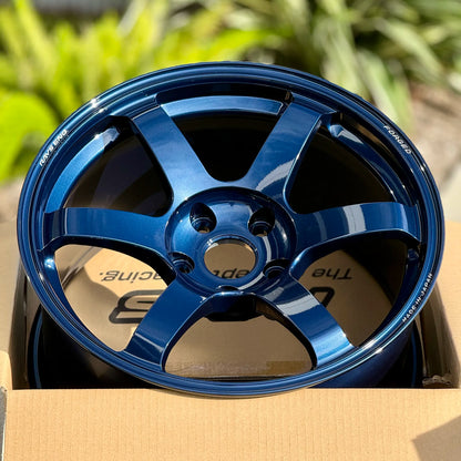Volk Racing TE37 Saga SL 18x10 +40 5x120 Mag Blue (SET)