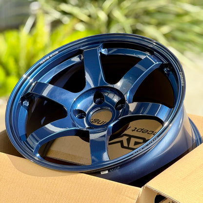 Volk Racing TE37 Saga SL 18x10 +40 5x120 Mag Blue (SET)