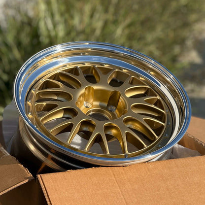 BBS E88 18x10 +36 5x120 Gold (SET)