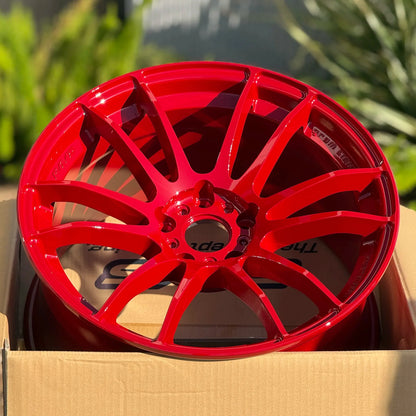 Gram Lights 57XTREME Spec-D 18x9.5 +38 5x114.3 Milano Red (SET)