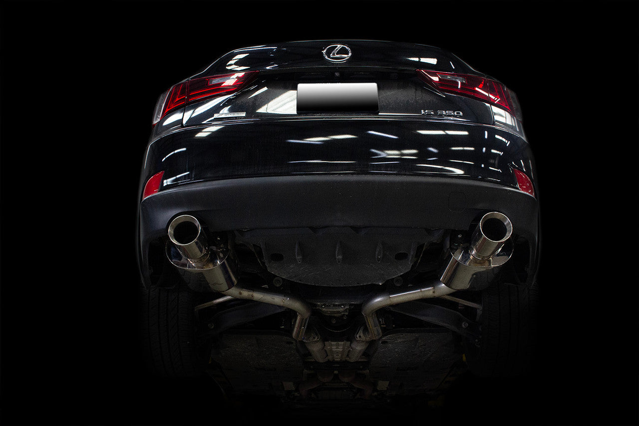 ISR MBSE Dual Axle Back Exhaust For Lexus RWD IS 250/300/350 (13-20)