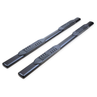 TrailFX 5" Oval Straight Step Bar For Jeep Gladiator- Black (A7099B)