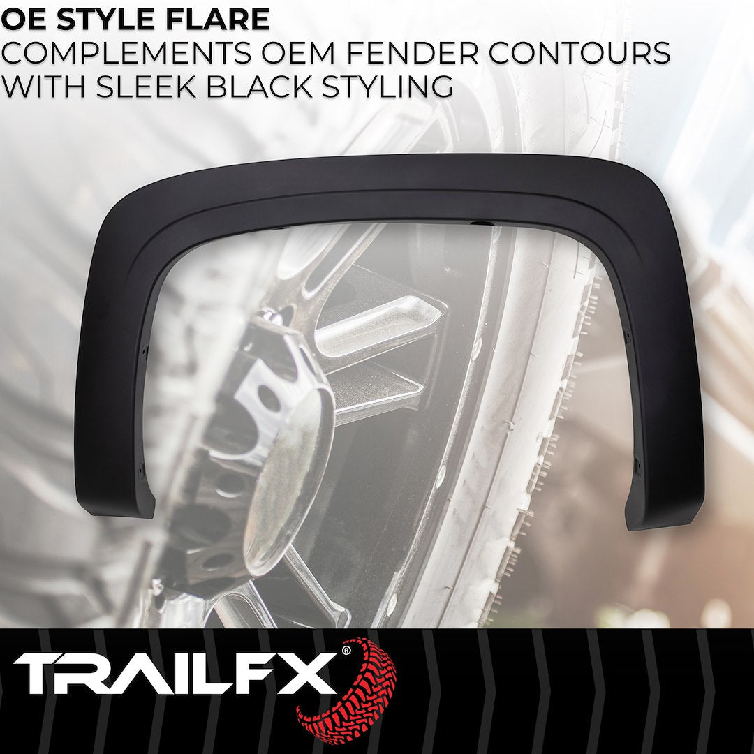 TrailFX OE-Style Fender Flares For Chevrolet Silverado (TFC3001OE)