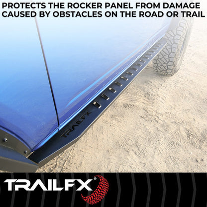 TrailFX Overland Running Board For Toyota Tacoma Crew (ORB008)