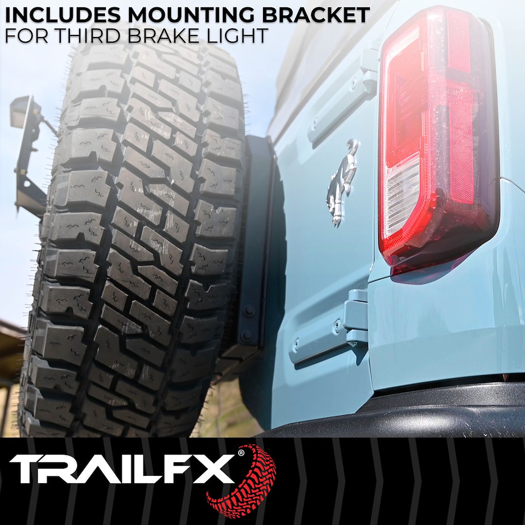TrailFX Spare Tire Carrier Direct Mount For Ford Bronco (BR009T)