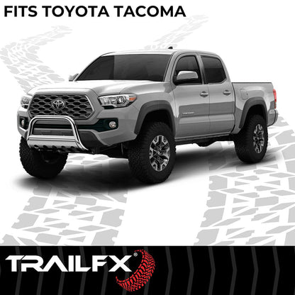 TrailFX 3" Round Bull Bar For Toyota Tacoma-Stainless (B0030S)
