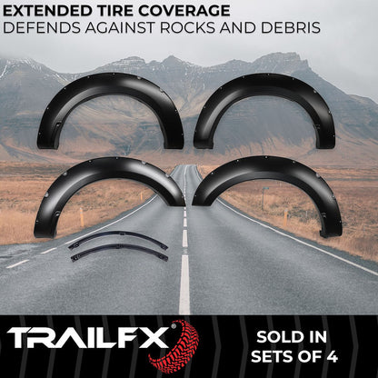 TrailFX Pocket Style Fender Flares for Ford F250/350 (TFF3007S)