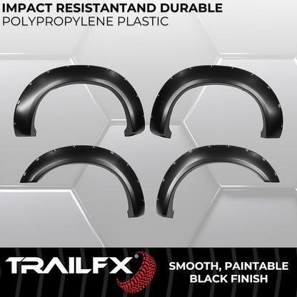 TrailFX Pocket Style Fender Flares for Ford F250 (TFF3005S)