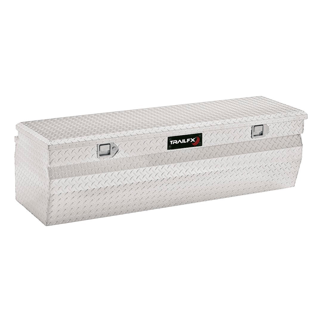 TrailFX 42 Inch Aluminum Wedged Truck Chest- Brite (150401)
