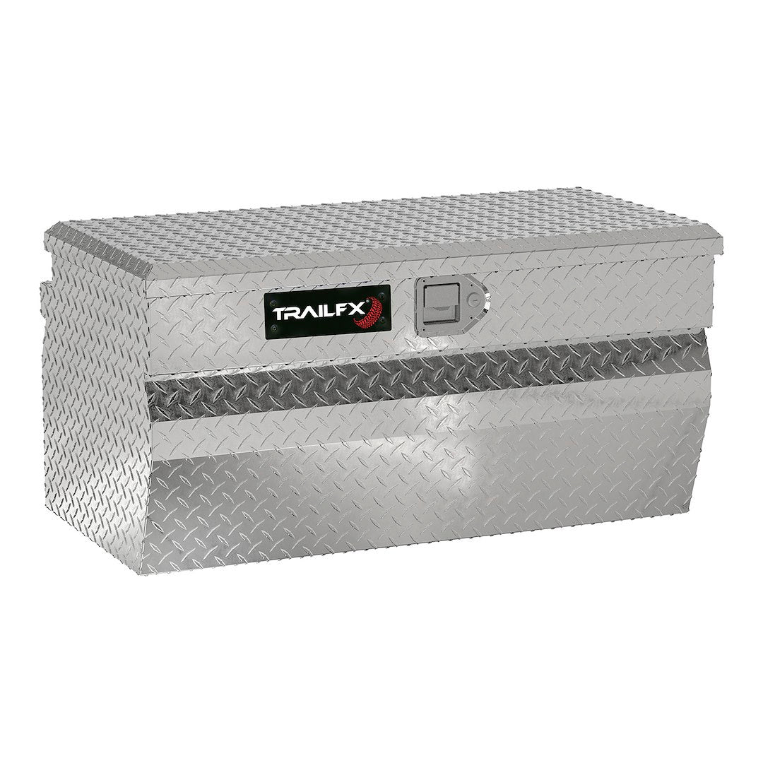 TrailFX 36 Inch Aluminum Wedged Truck Chest- Brite (150361)