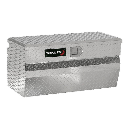 TrailFX 36 Inch Aluminum Wedged Truck Chest- Brite (150361)