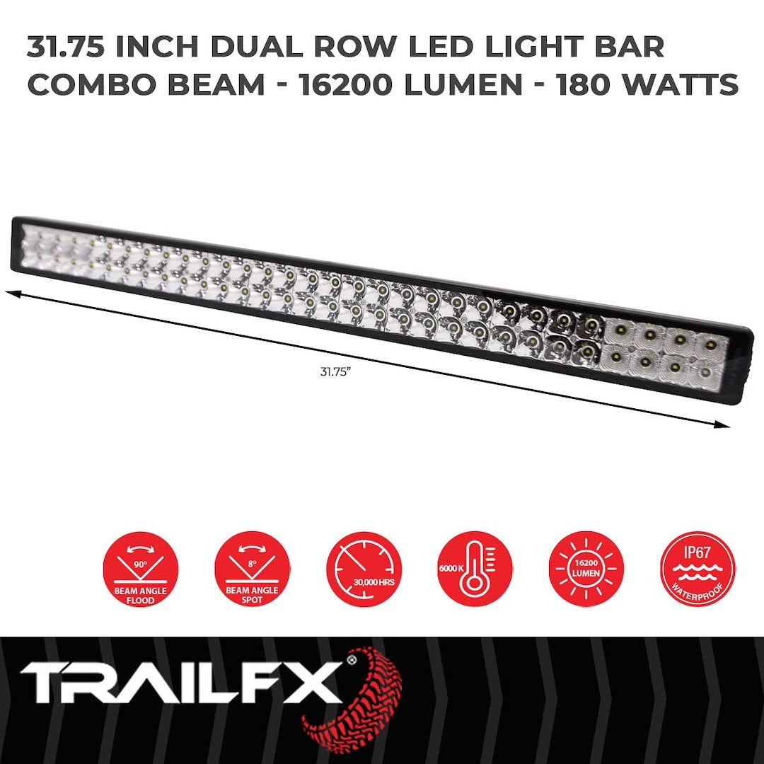 TrailFX 30" Double Row LED Light Bar (30DRSCM)