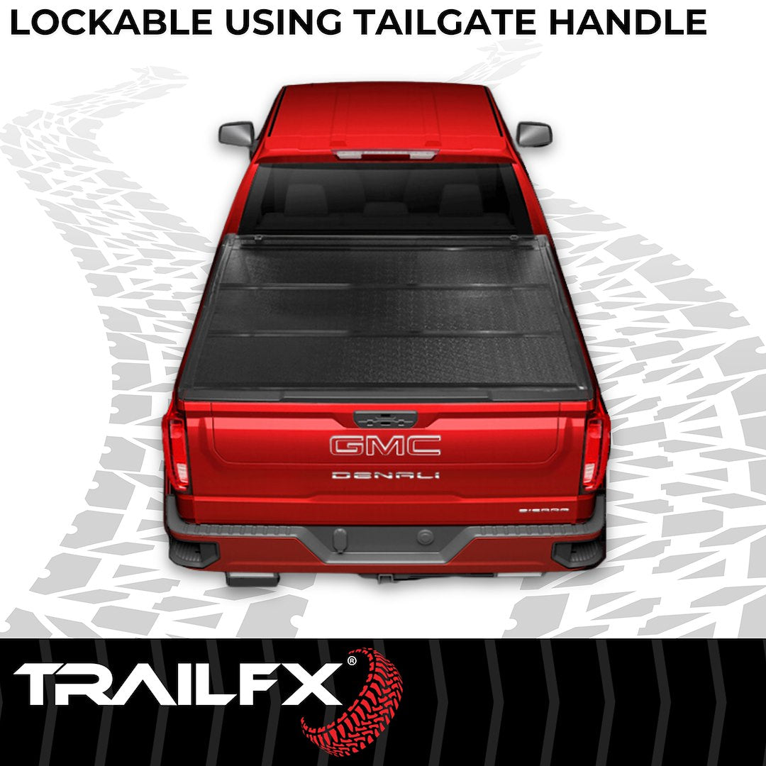 TrailFX Hard Trifold Tonneau Cover For GM Silverado/Sierra 6.5' (TFX1528)