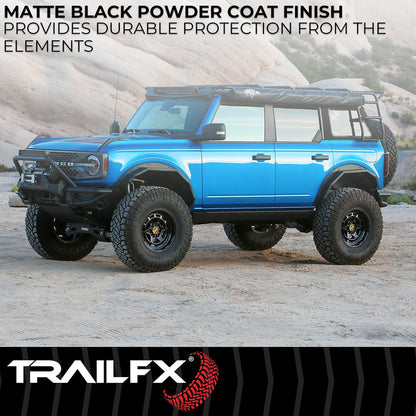 TrailFX Rear Angled Fender Flares For Ford Bronco 4 Door (BR008T)