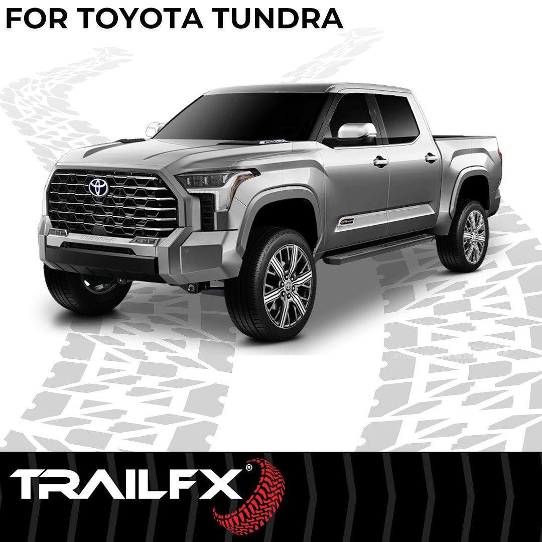 TrailFX A6 Running Boards for Toyota Tacoma Crew Cab (AL6016B)