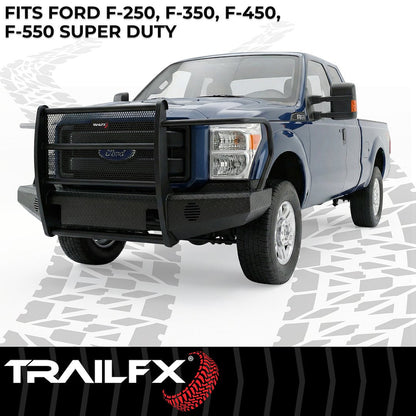 TrailFX Front Full Replacement Bumper for Ford Superduty (FX3001A)