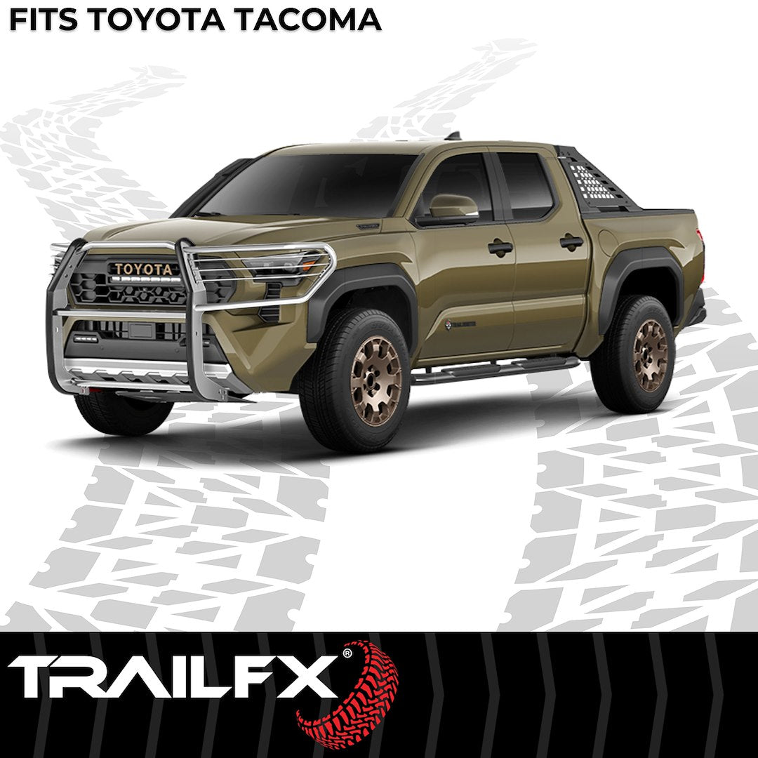 TrailFX Grille Guard For Toyota Tacoma -Stainless (E0046S)