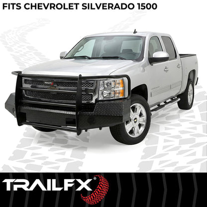 TrailFX Front Full Replacement Bumper for Chevrolet Silverado 1500 (FX3007A)