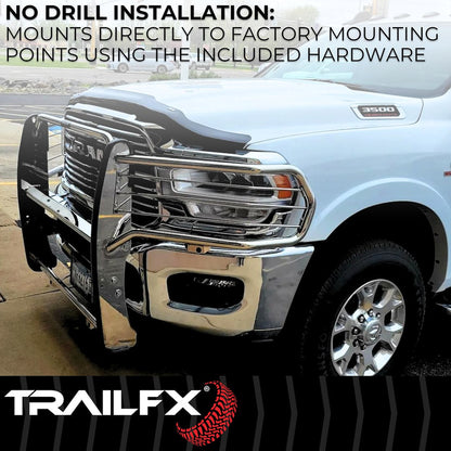 TrailFX Grille Guard For Toyota Tacoma -Stainless (E0046S)