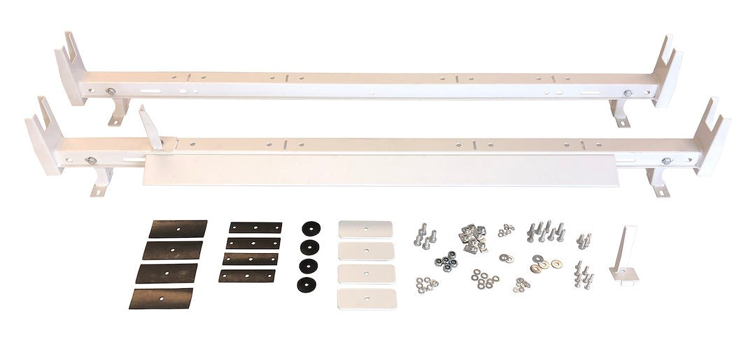 TrailFX Universal Van Ladder Rack 2 Bar Non-Rain Gutter Mount (FCLR005W)