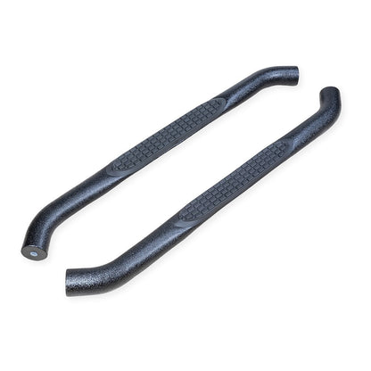 TrailFX 3" Round Step Bar For Jeep Wrangler JL 2 Dr- Black (A0056T)
