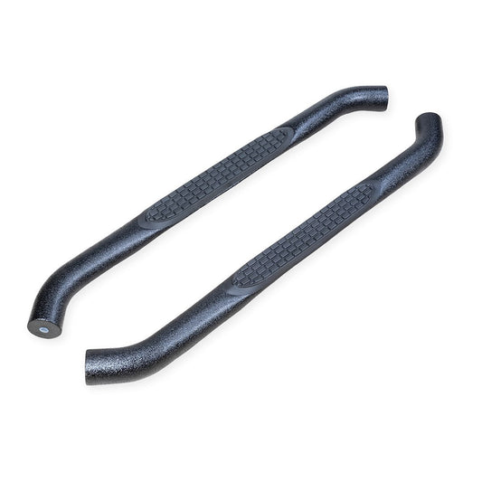 TrailFX 3" Round Step Bar For Jeep Wrangler JL 2 Dr- Black (A0056T)