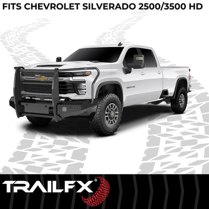 TrailFX Front Full Replacement Bumper for Chevrolet Silverado 2500/33500 (FX3033A)