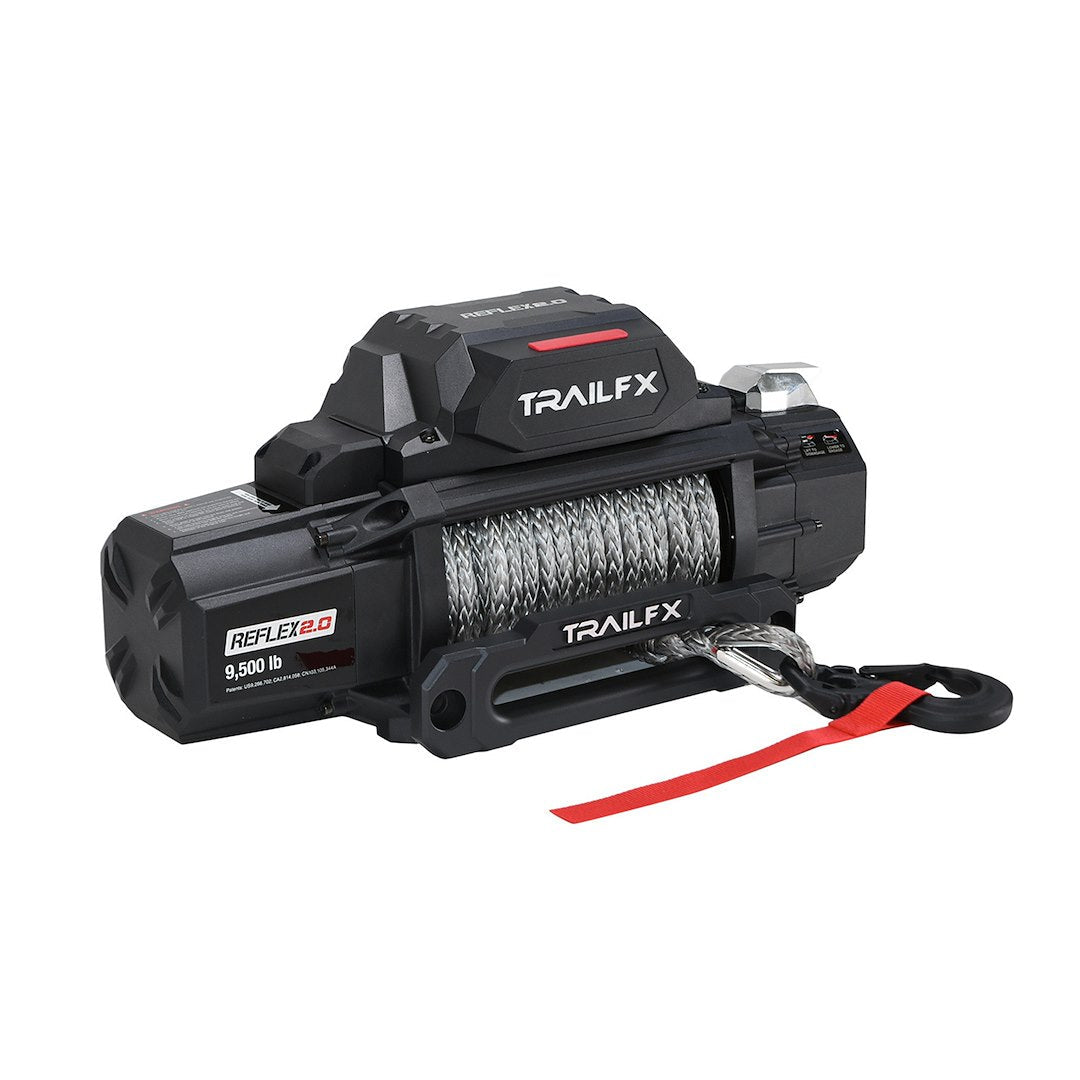 TrailFX Reflex 2.0 Synthetic Rope Winch 9500 Lb (WRS295B)