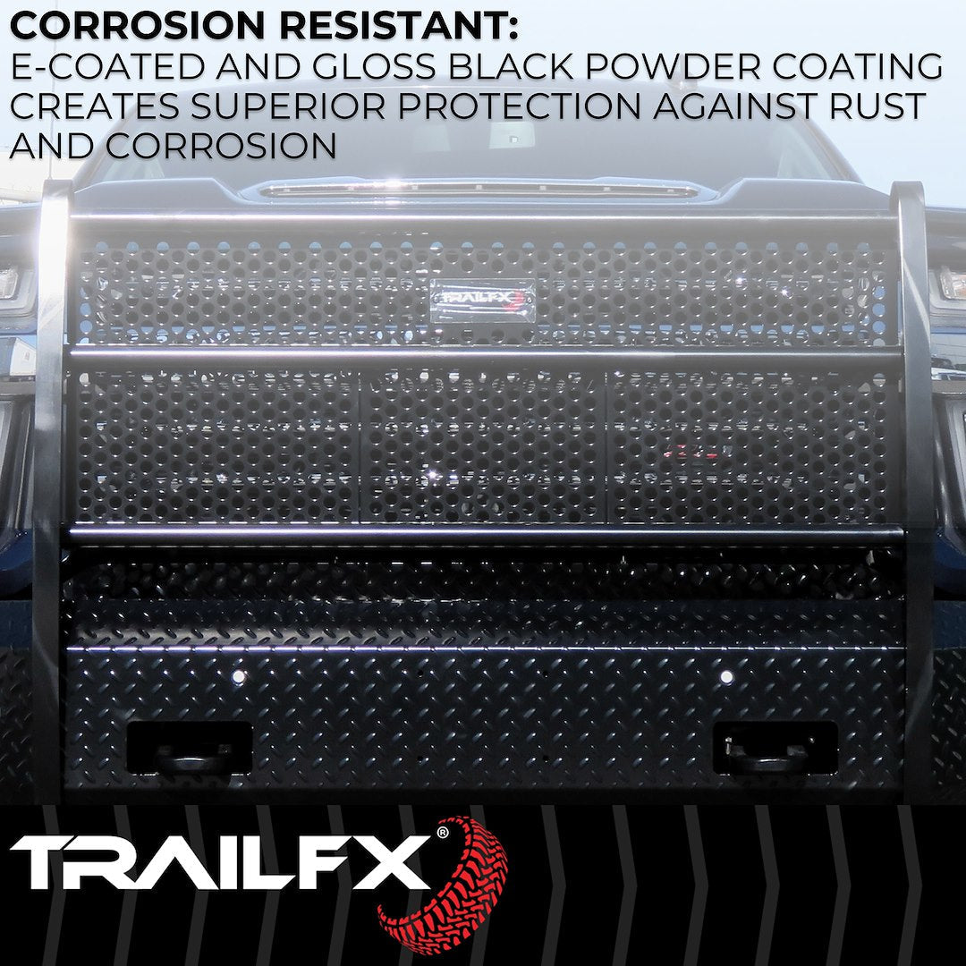 TrailFX Front Full Replacement Bumper for Ford Superduty (FX3023A)