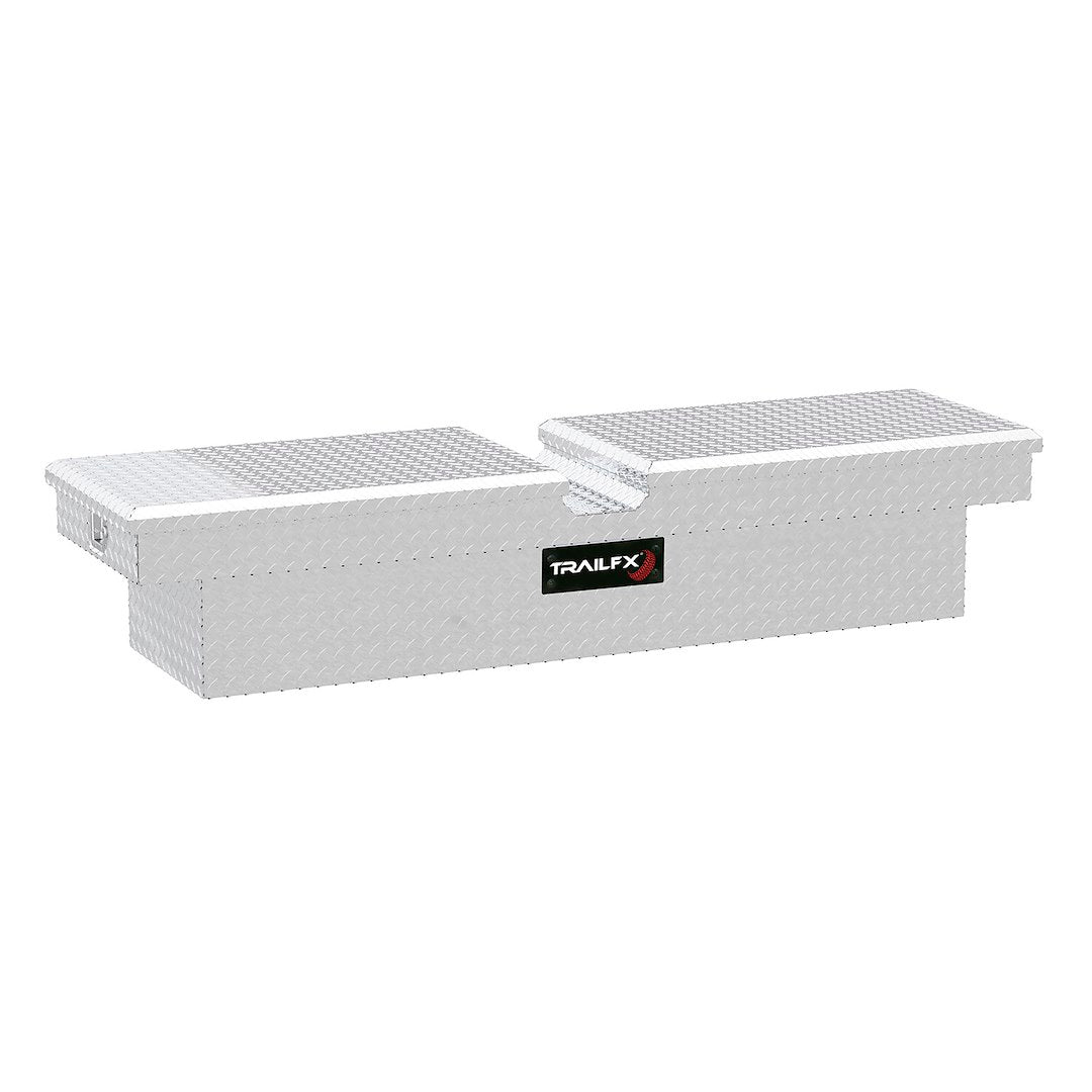 TrailFX 69 Inch Aluminum Gullwing Crossover Toolbox- Brite (140701)