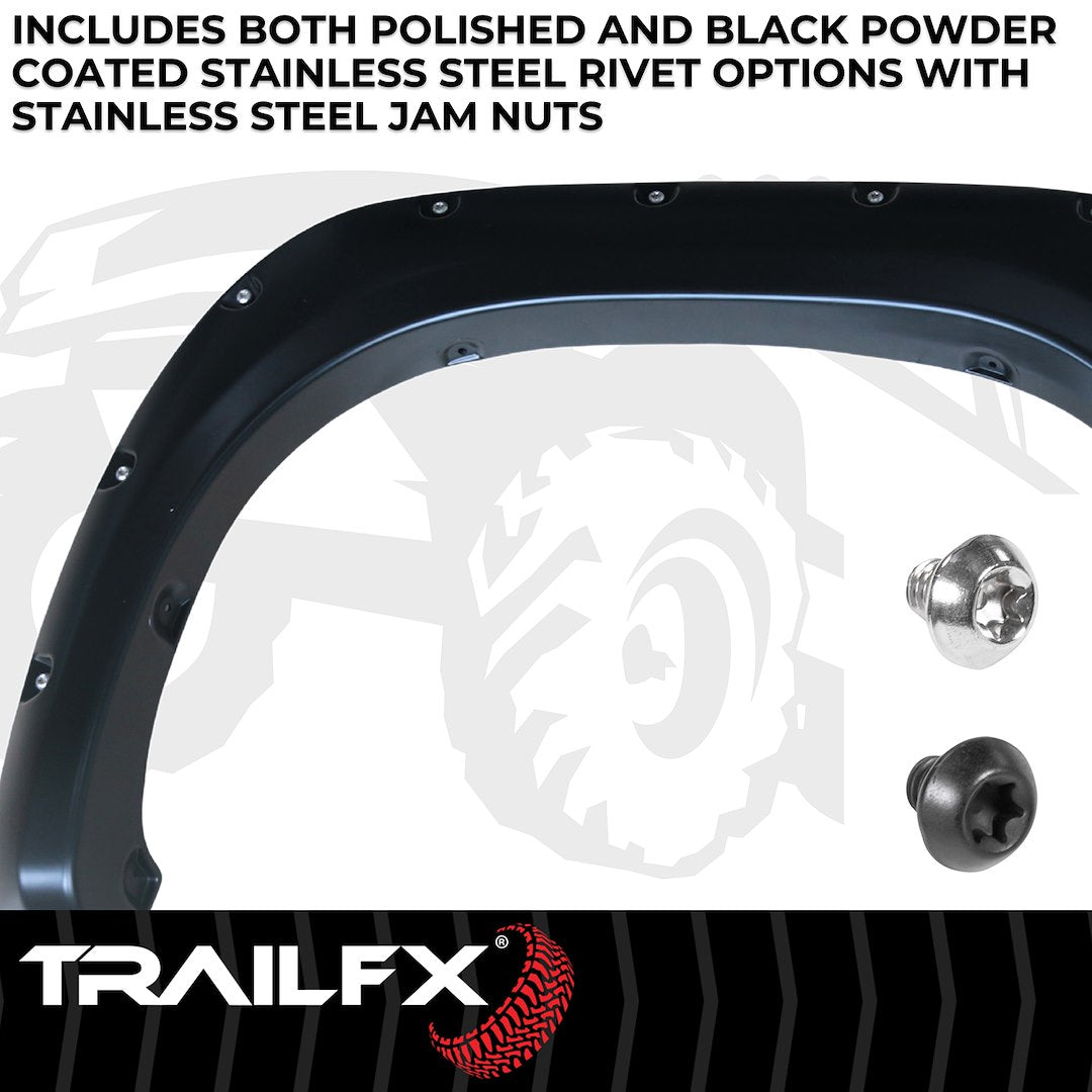 TrailFX Pocket Style Fender Flares For Toyota Tundra (TFT3001S)