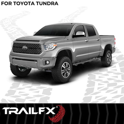 TrailFX A4 Step Bars For Toyota Tundra Crew Max (AL4022B)