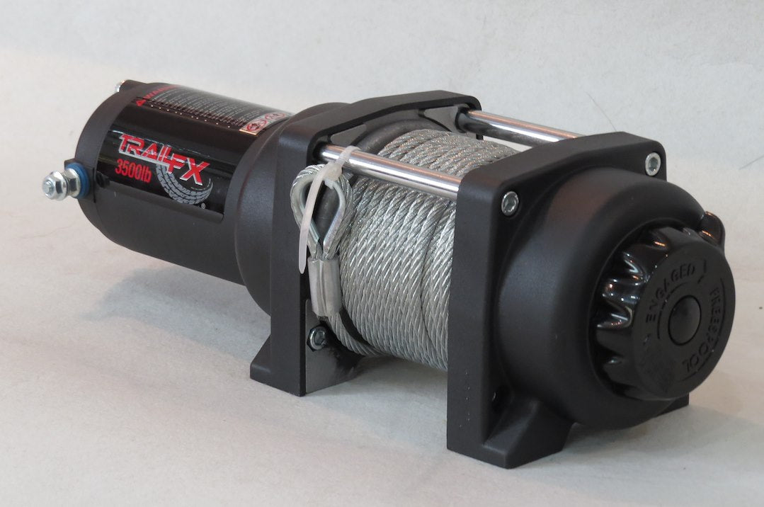 TrailFX ATV/UTV Steel Cable Winch 3500 Lb (W35B)