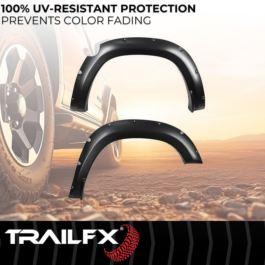TrailFX Pocket Style Fender Flares for Ram 1500 (TFD3005S)