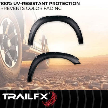 TrailFX Pocket Style Fender Flares For Ram 1500, Textured (TFD3002T)