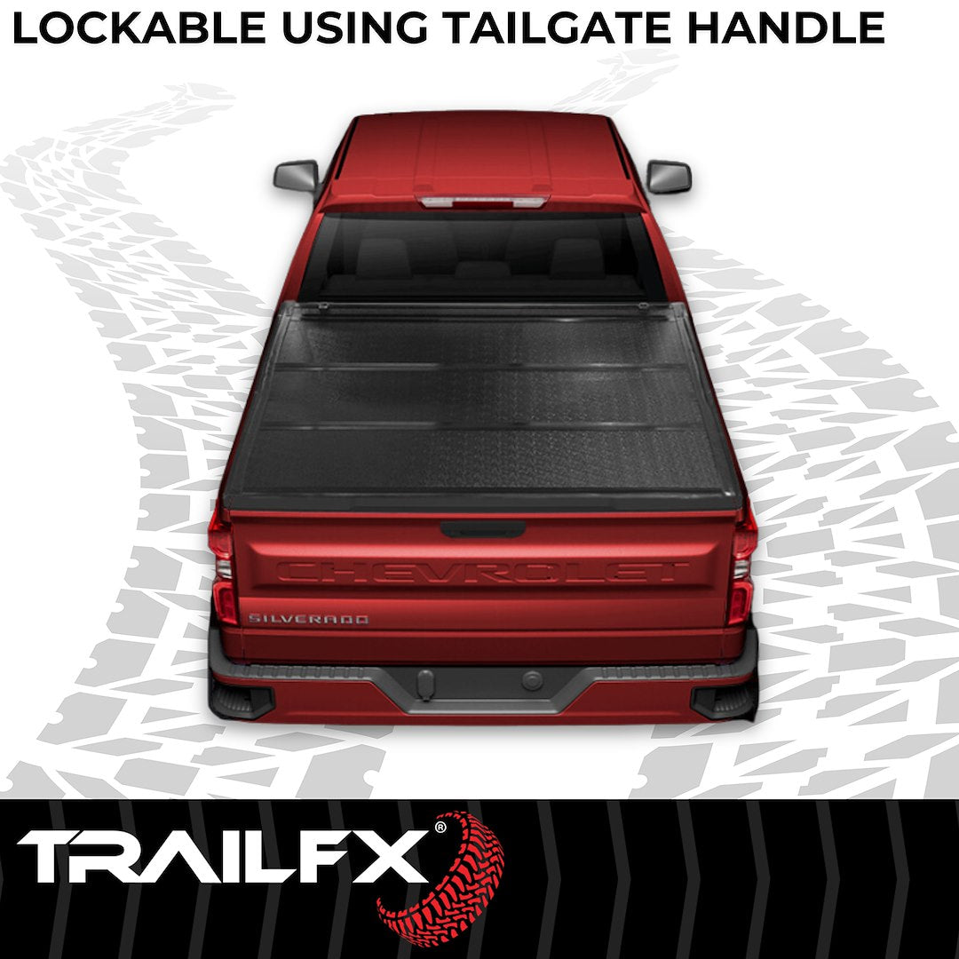 TrailFX Hard Trifold Tonneau Cover For GM Silverado/Sierra 1500 5.7' (TFX1527)