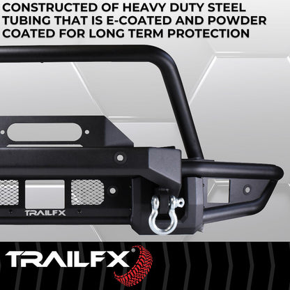 TrailFX Winch Mount Front Bumper For Ford Bronco (BR002T)