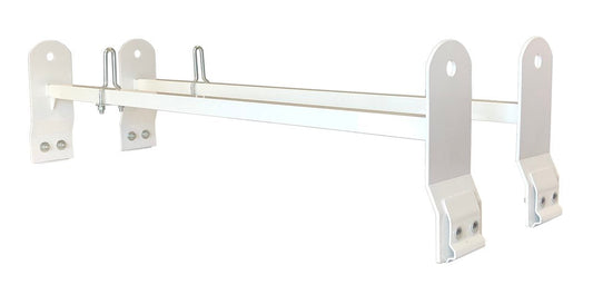 TrailFX Universal Van Ladder Rack 2 Bar Rain Gutter Mount (FCLR004W)