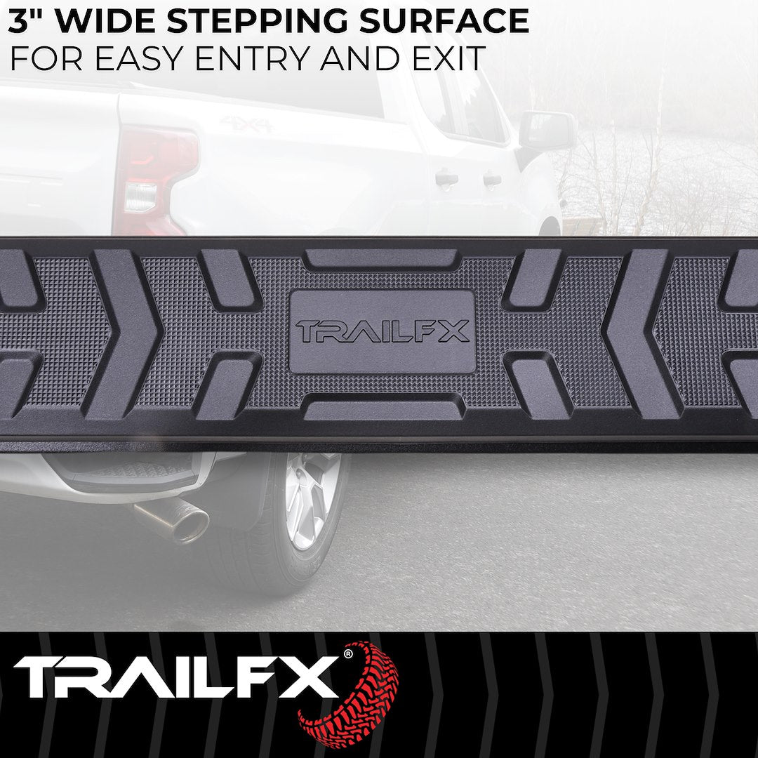 TrailFX A4 Step Bars For GM Silverado/Sierra Crew Cab (AL4006B)