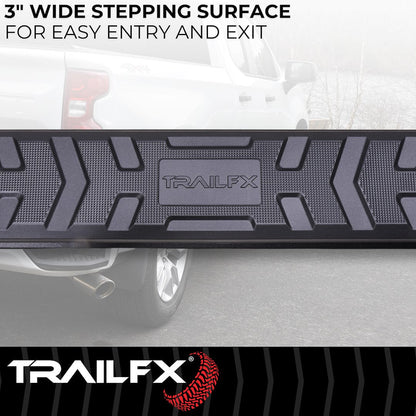 TrailFX A4 Step Bars For GM Silverado/Sierra Crew Cab (AL4006B)
