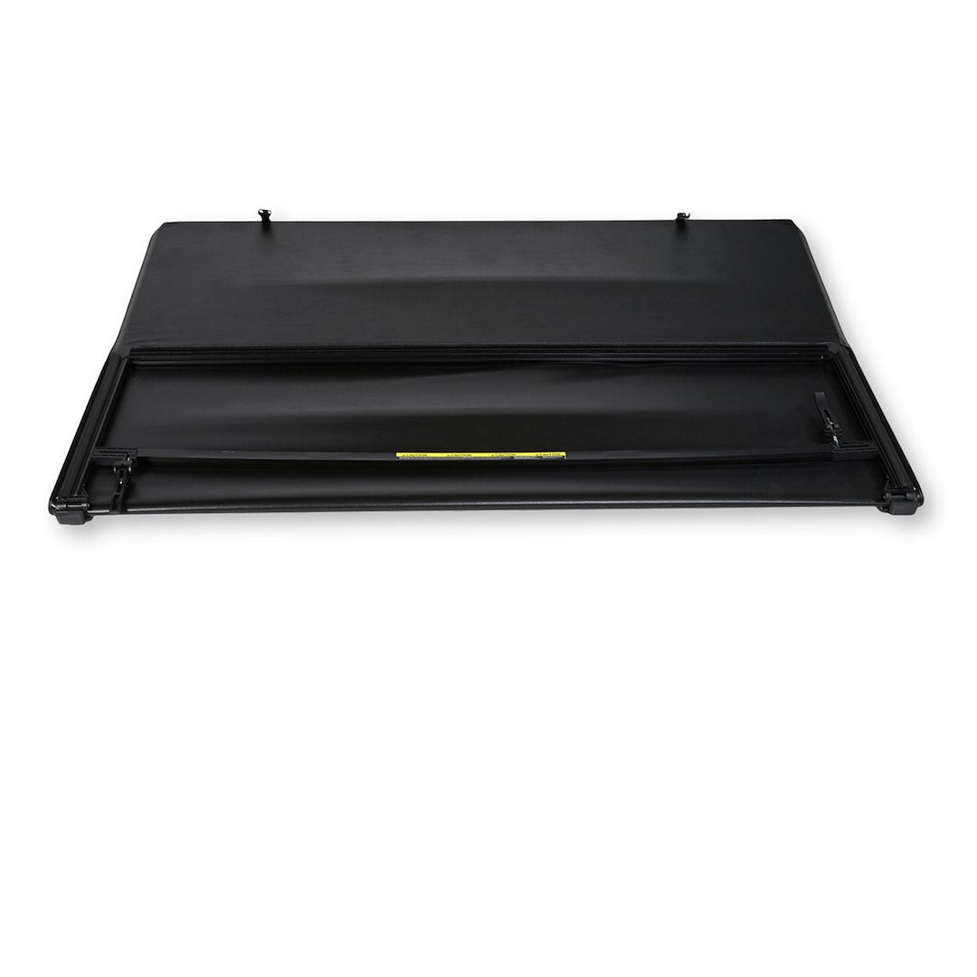 TrailFX Soft Folding Tonneau Cover For Toyota Tundra w/Deck Rails 5.5' (TFX5011)