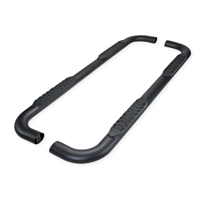 TrailFX 4" Oval Bent Step Bar For Ram 1500 Crew- Black (A1012B)