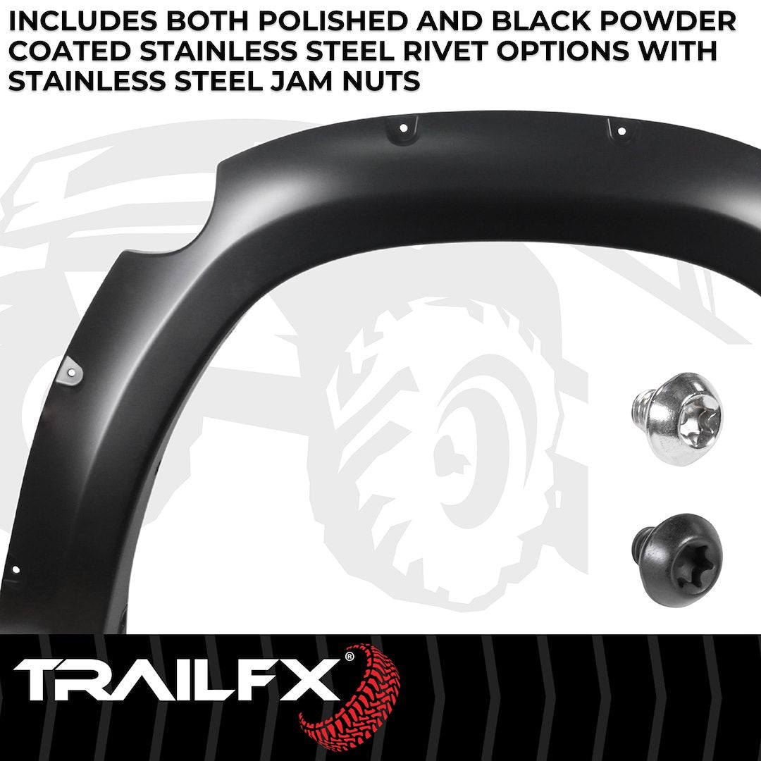 TrailFX Pocket Style Fender Flares for Ram 1500 (TFD3005S)