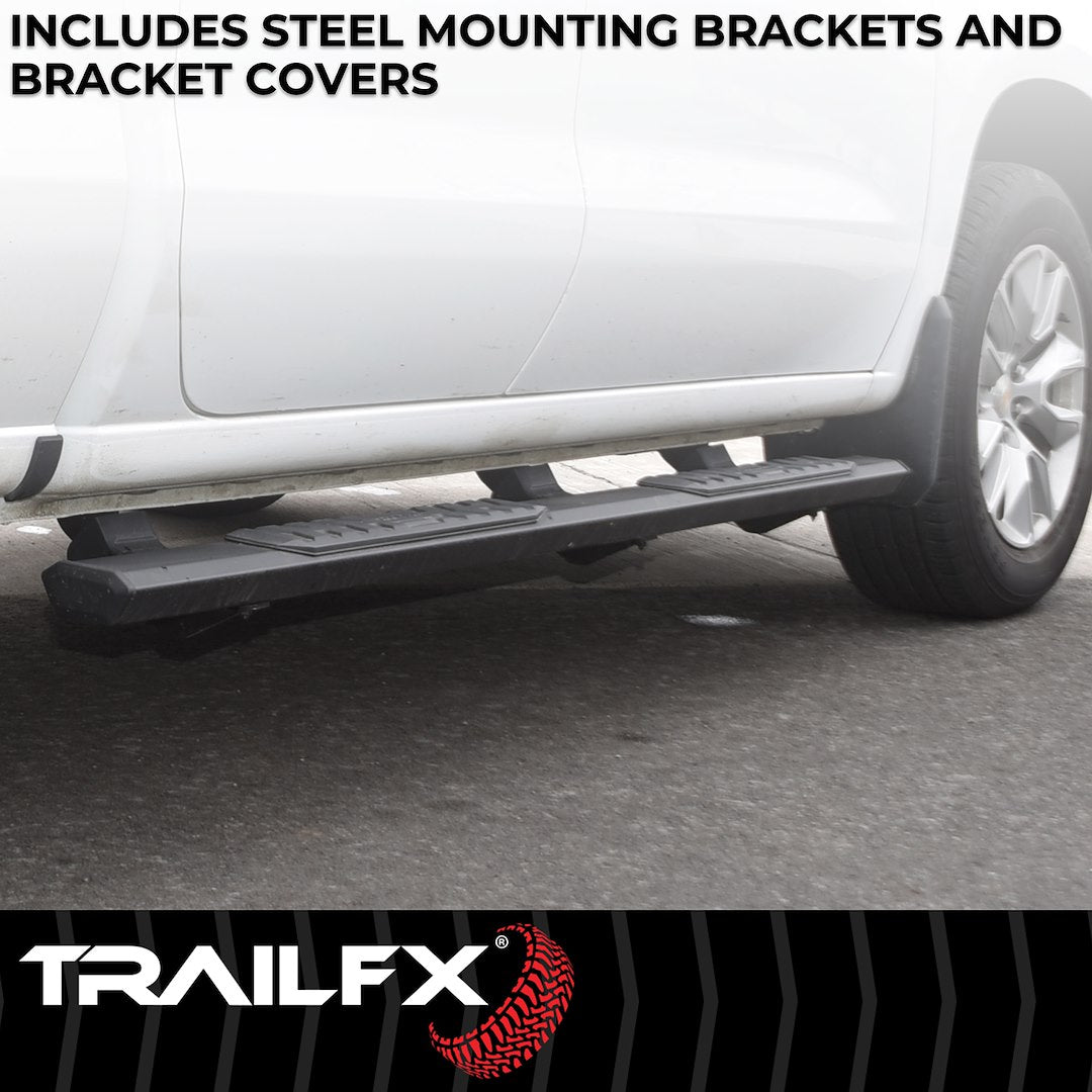 TrailFX A4 Step Bars For Ford Ranger Extended Cab (AL4013B)